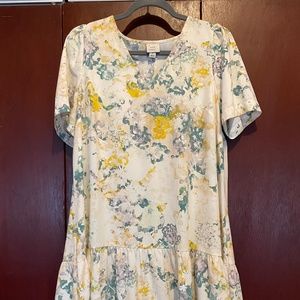 A New Day Watercolor Dress